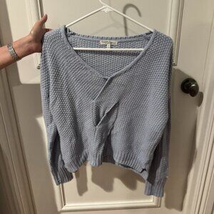 Bloomingdale's Lavender Knit Sweater
